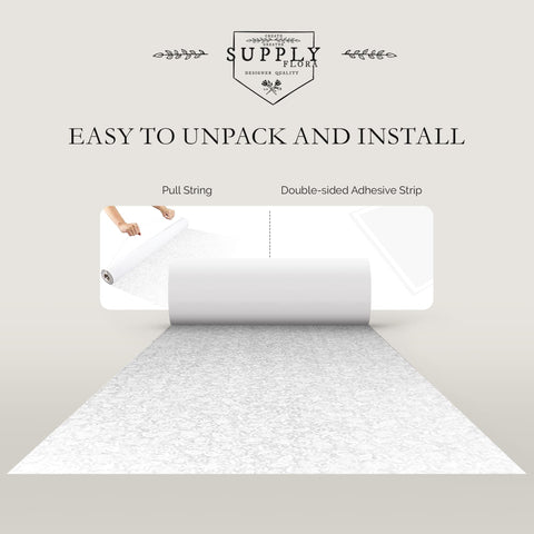 SLS SUPPLY FLORA double-sided adhesive strip applied for secure, slip-resistant placement
