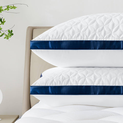 Slybear king pillows front packaging showing two-pack and luxury look for easy choice