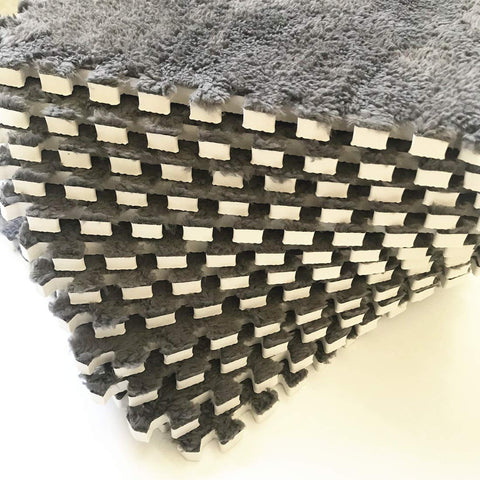 smabee interlocking puzzle edges locked together for stable, expandable floor coverage