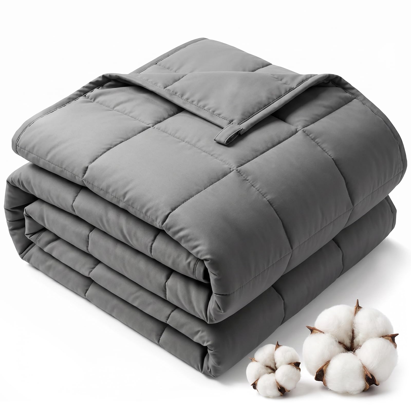 Smart Queen front view showing grey blanket packaging and calm presentation