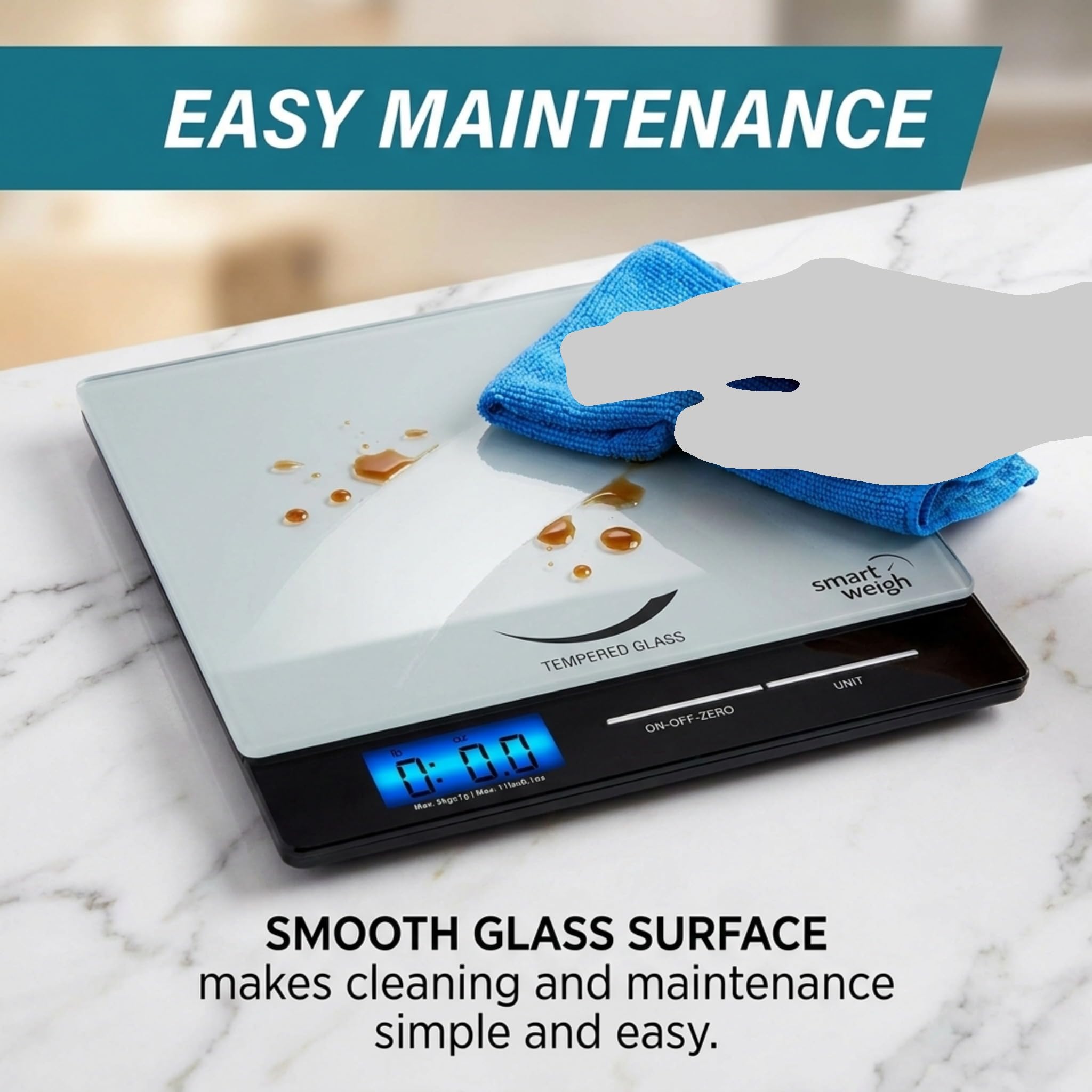 Smart Weigh weighing a mailed envelope to ensure correct postage before shipping