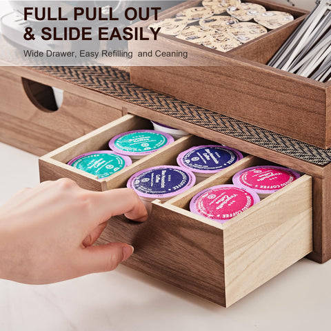 SMARTAKE non-slip mat detail protecting pods and preventing sliding on countertop