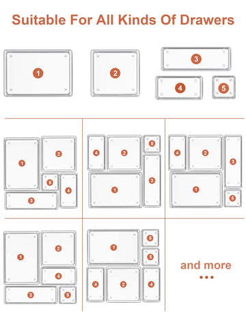 SMARTAKE trays next to ruler showing dimensions and helping choose correct fit