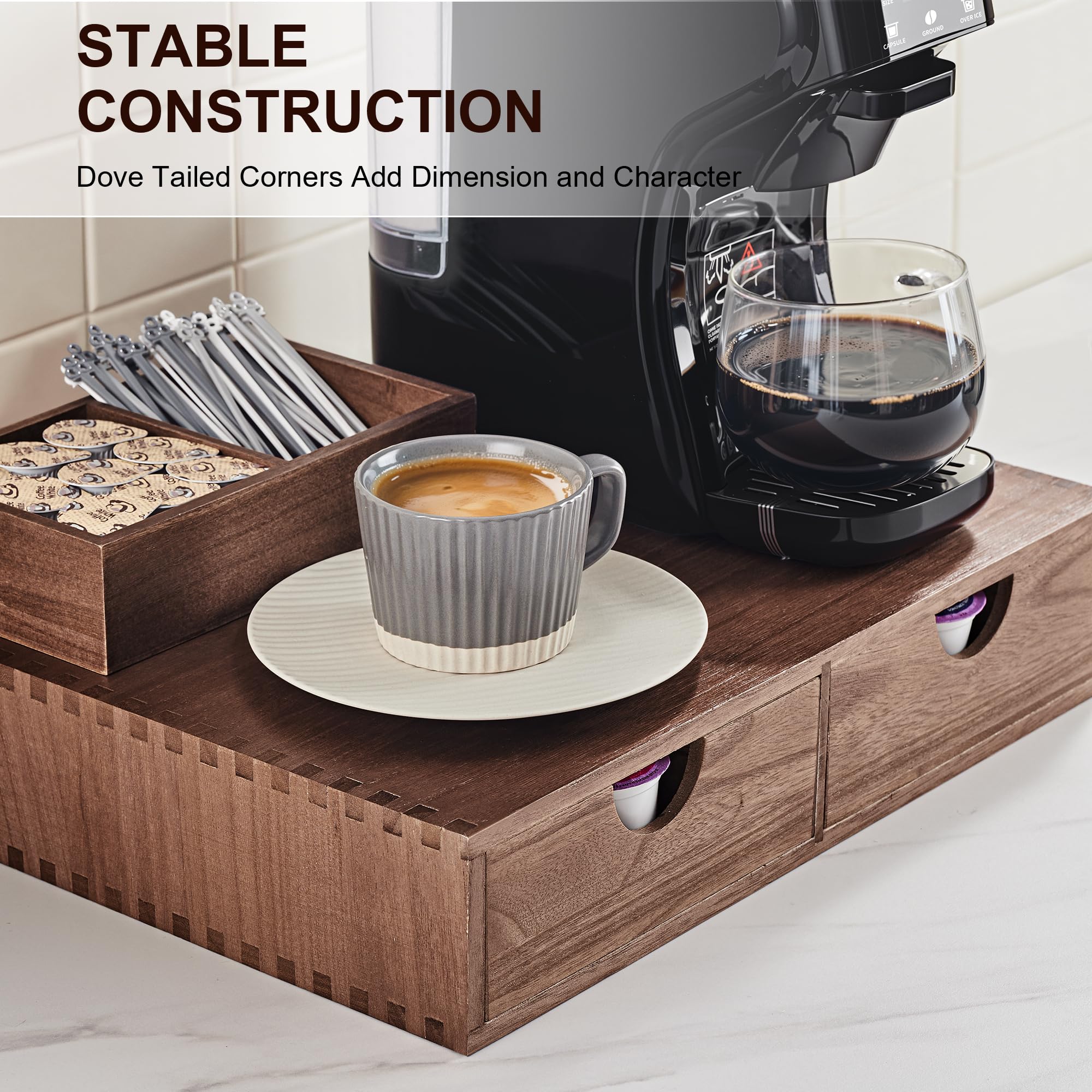 SMARTAKE small accessory box holding spoons for neat utensil storage benefit