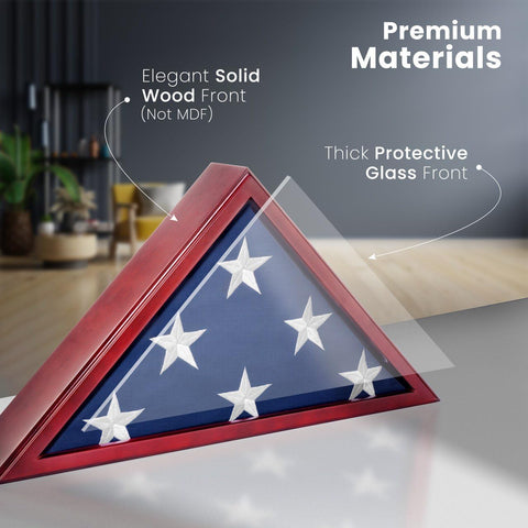 SmartChoice mahogany finish close-up highlighting durable wood grain and beauty