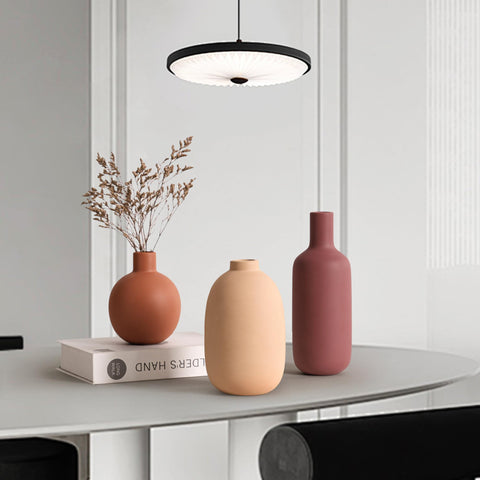 Smiletag blush beige vase neck profile showing shape and balance benefit