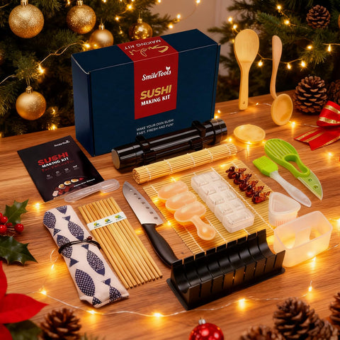 SmileTools accessories arranged in gift box for neat storage and quick access