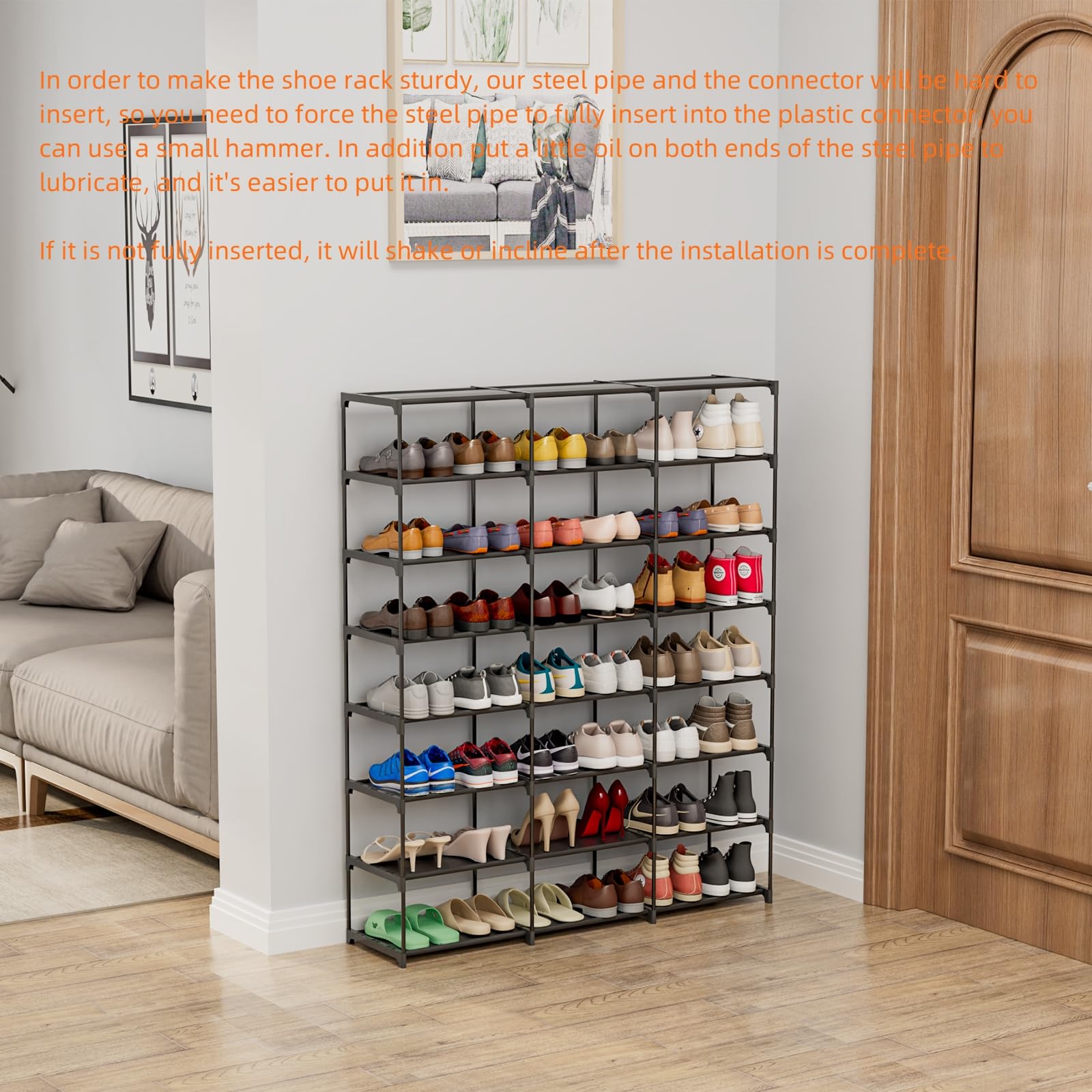 SMILHELTD lifestyle entryway setup showing neat storage and quick access benefit