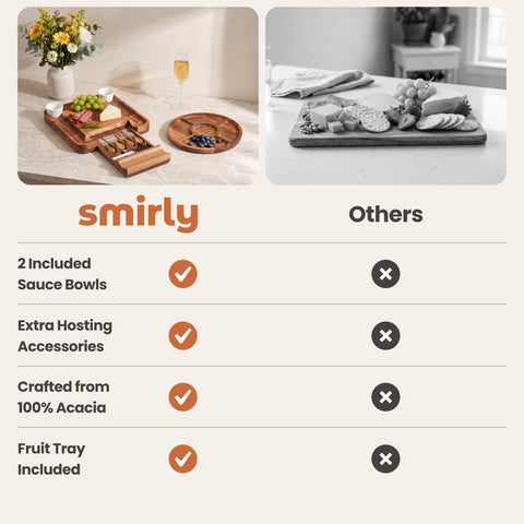 SMIRLY board held in hands showing scale and sturdy feel benefit
