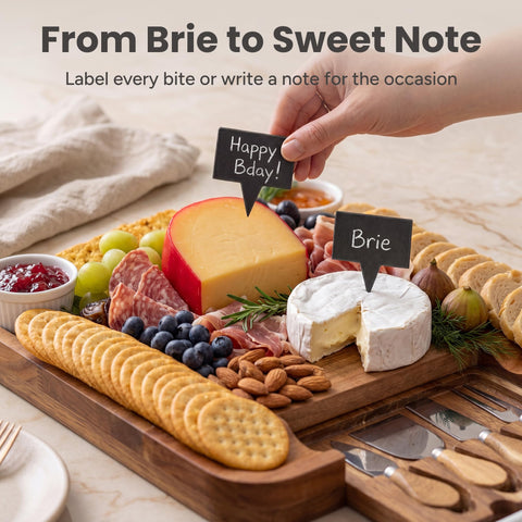 SMIRLY laid-out serving accessories showing convenience for hosts