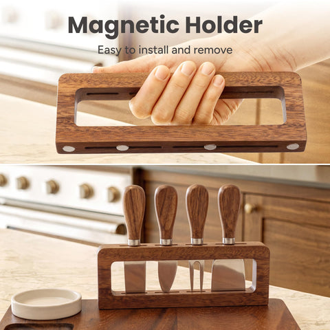SMIRLY serving accessories laid out for easy serving and neat presentation
