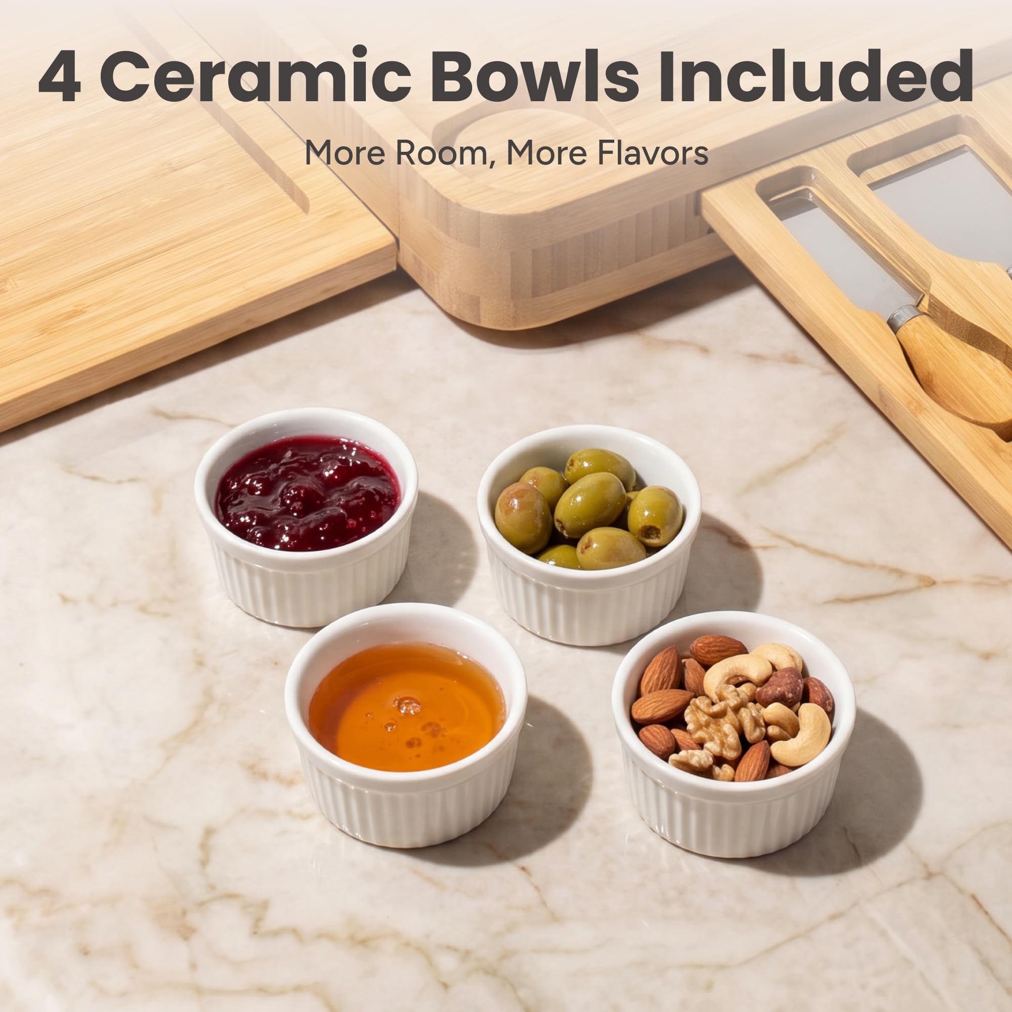 SMIRLY charcuterie board being served at a dinner to enhance presentation