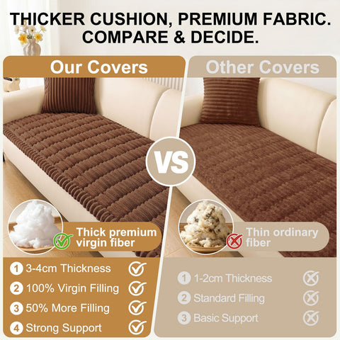 Smiry covering an armrest to show full-edge protection benefit
