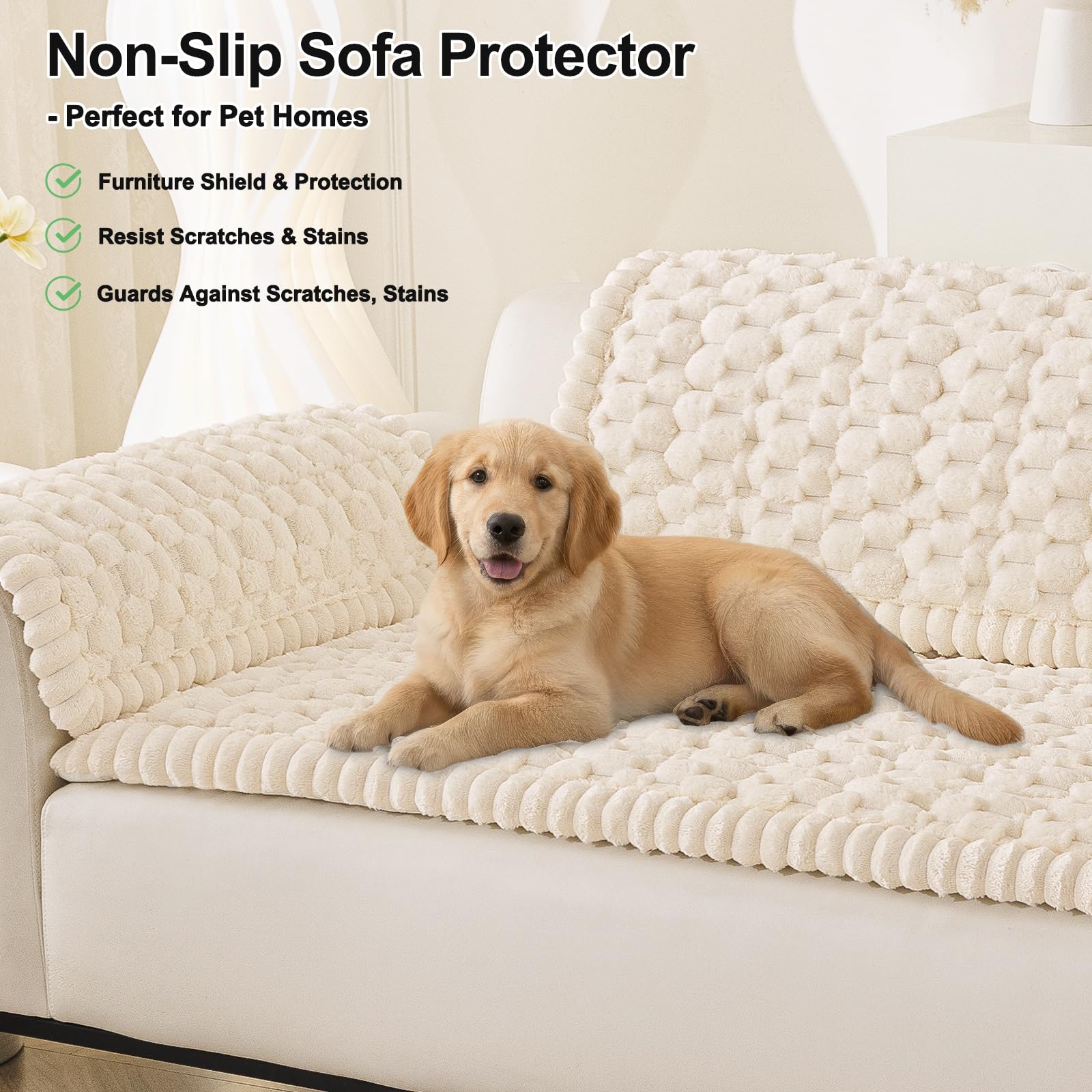Smiry armrest tucked installation, secure coverage without slipping