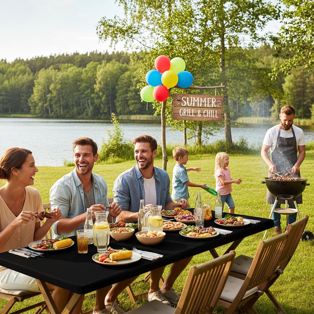 Smiry camping picnic setup showing durable outdoor protection