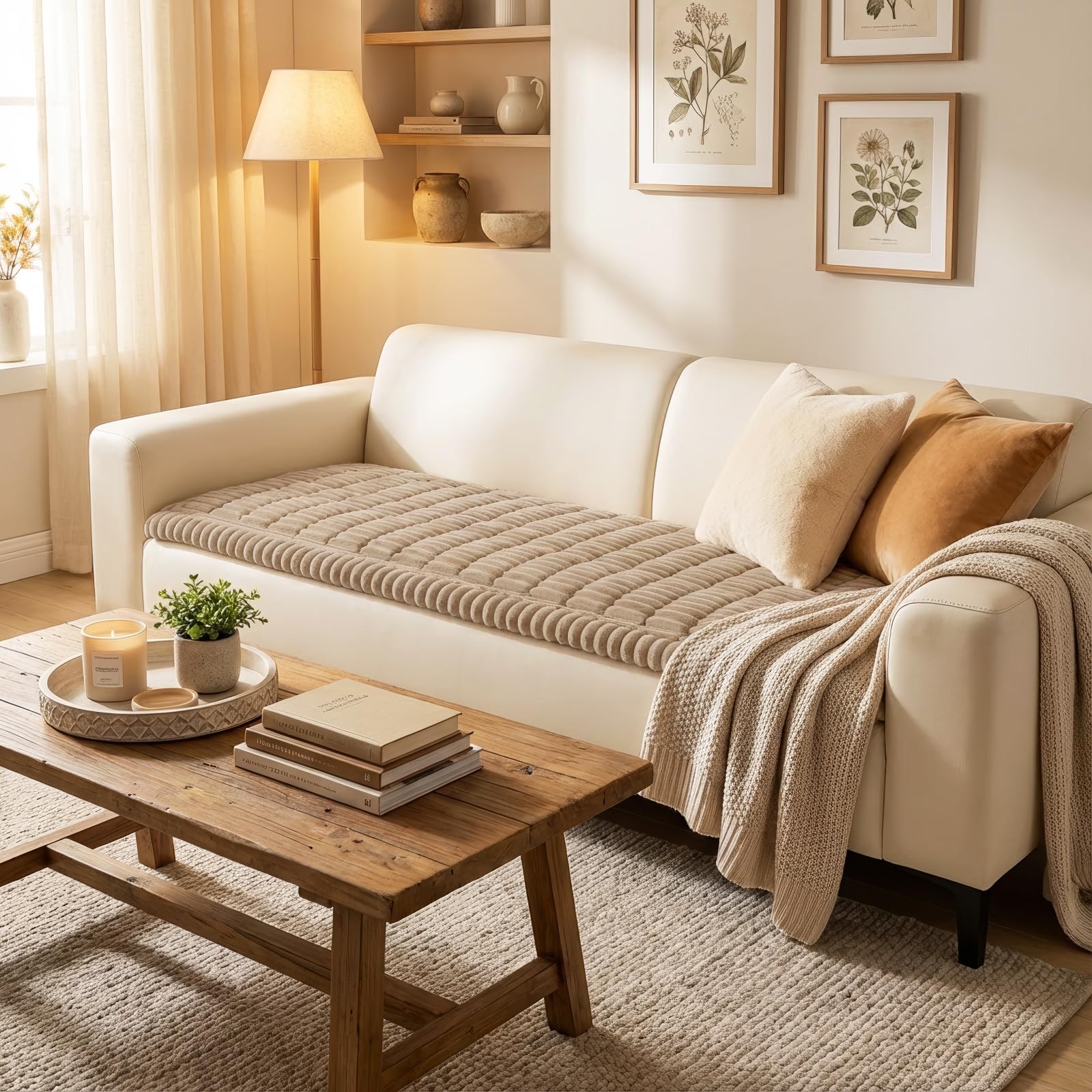 Smiry close-up fabric texture highlighting cozy, soft surface