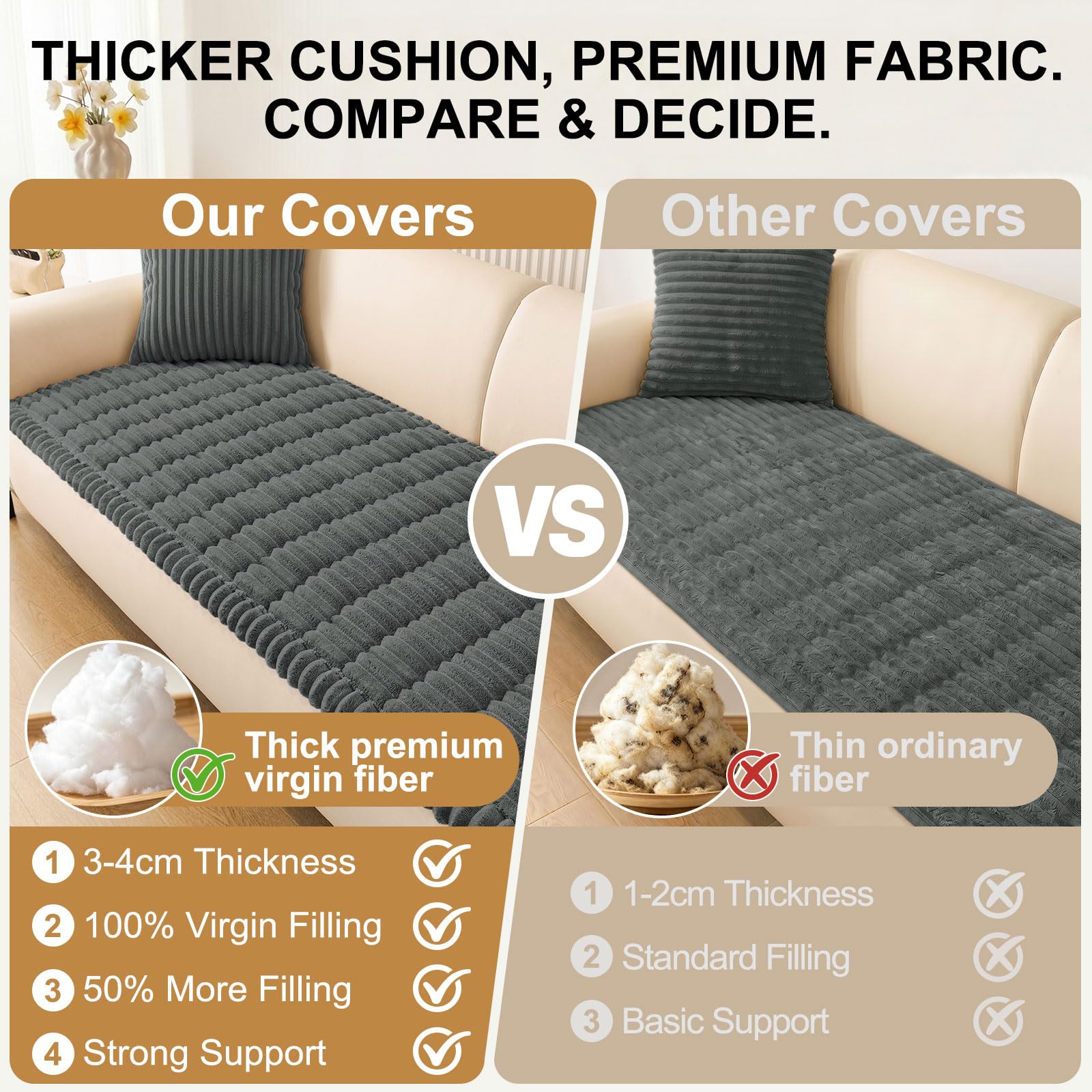 Smiry dog lying on cover showing pet comfort and furniture protection