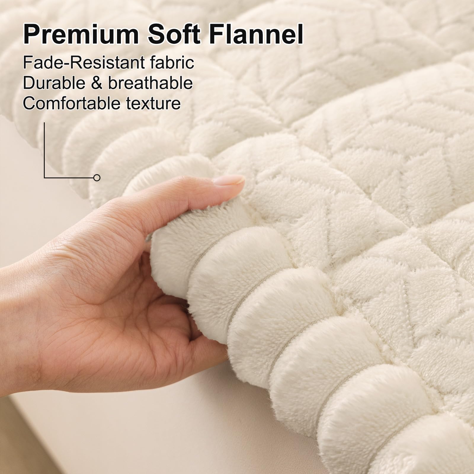 Smiry dog resting on cover showing pet comfort and durability