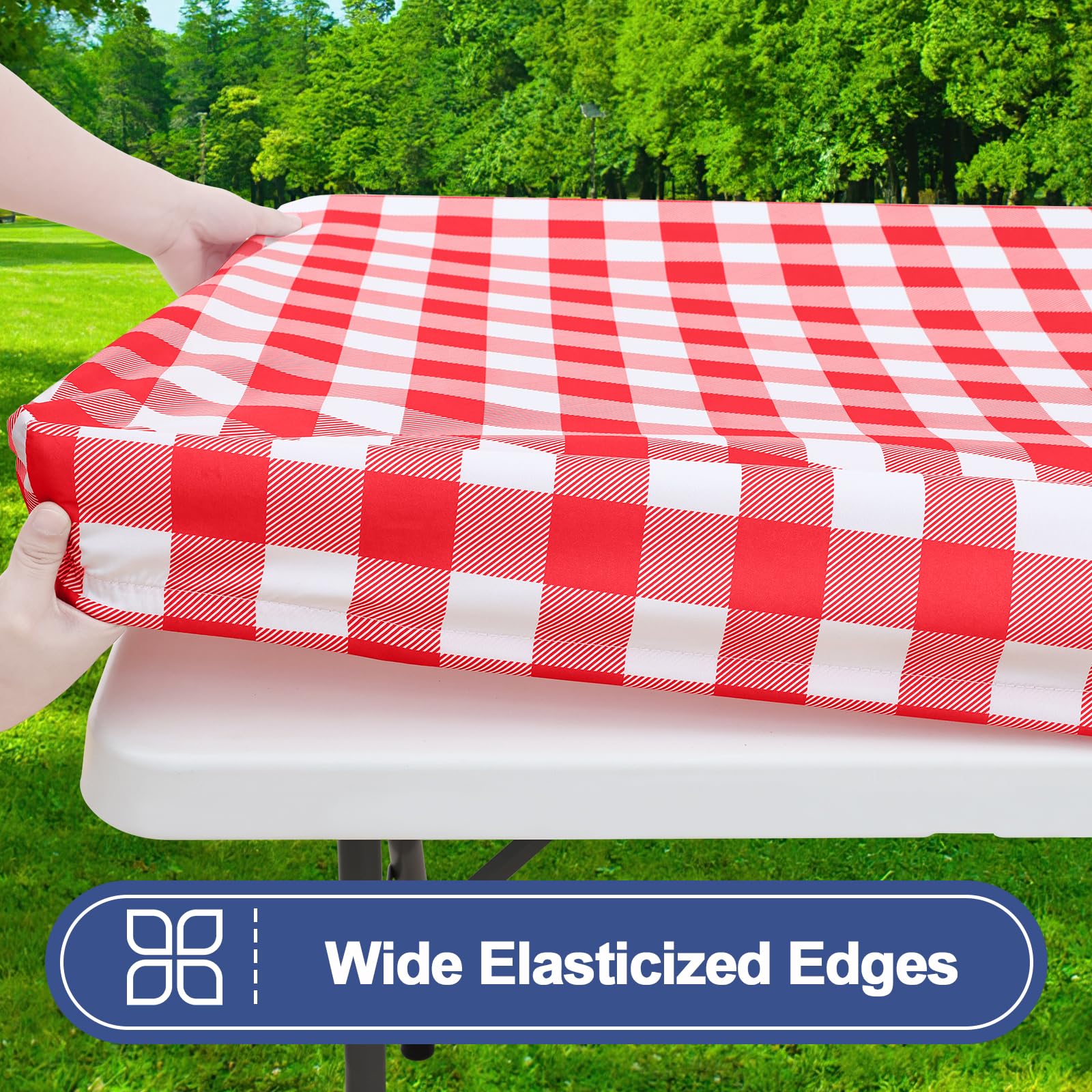 Smiry elastic edge close-up showing secure snug fit benefit