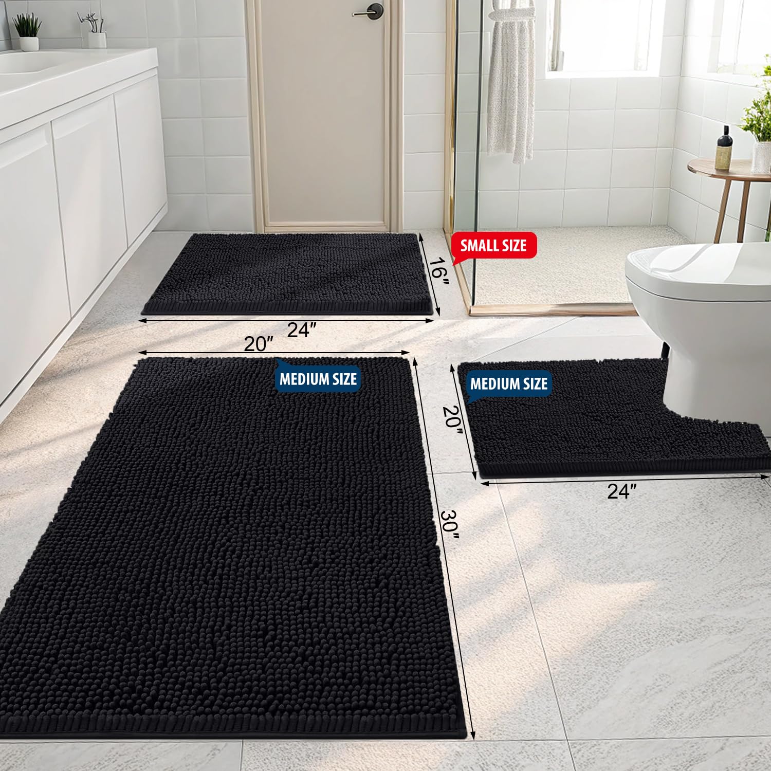 Smiry PVC backing detail showing sturdy base for stability and floor grip