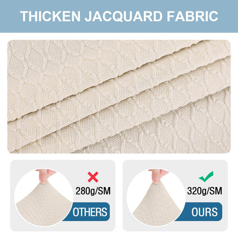 Smiry close-up jacquard texture highlighting soft durable weave