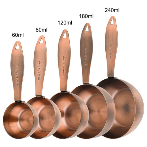 smithcraft measuring spoons with leveler on counter demonstrating consistent flat measurements benefit