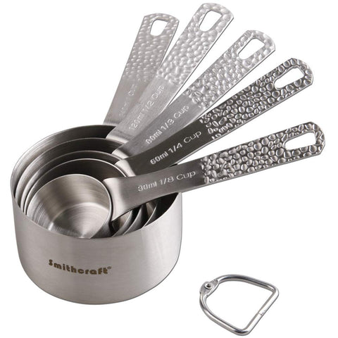 Smithcraft measuring spoons laid out showing all sizes for precise portioning