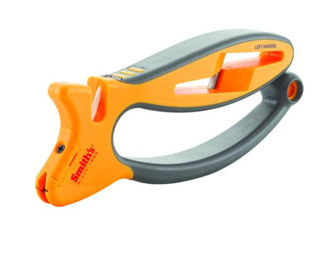 Smith's Jiffy-Pro crossed carbide blades close-up for fast edge re-establishing