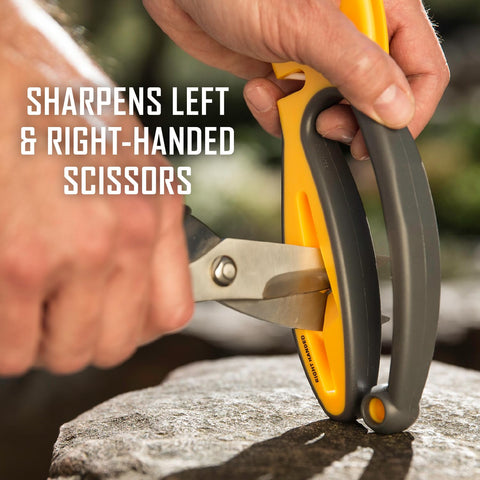 Smith's Jiffy-Pro crossed ceramic rods close-up for fine honing and polish