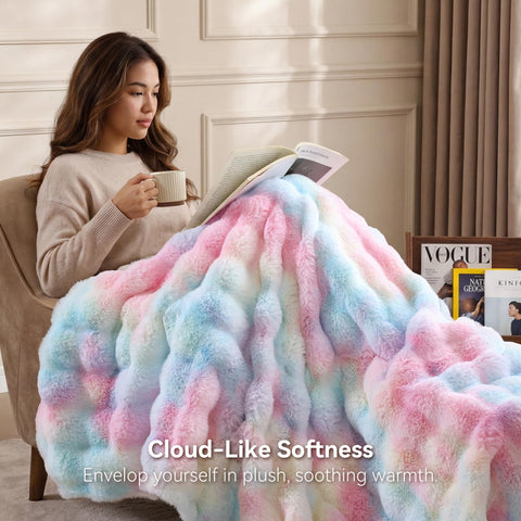 Smoofy close-up bubble texture highlighting plush tactile surface and visual depth