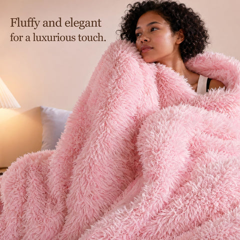 Smoofy close-up of plush faux fur texture highlighting soft tactile comfort
