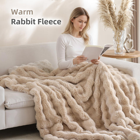 Smoofy folded on bed showing layered styling and quick bedroom refresh