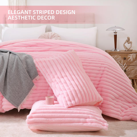 Smoofy reversible micro-mink side silky surface for cool, smooth comfort