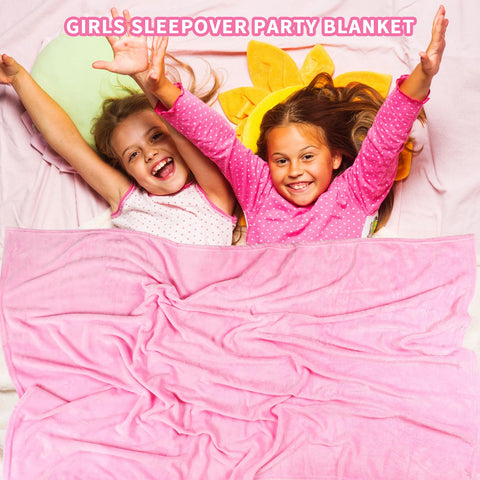 SmoothNovelty blanket next to a soda can showing the 40 x 60 inch scale for sizing clarity
