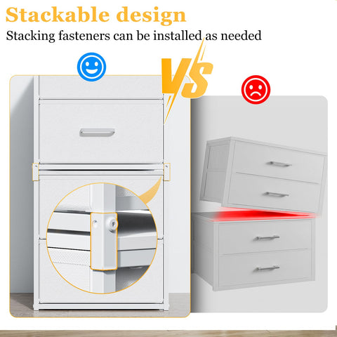 Smoproper top surface holding folded clothes showing sturdy 44 lbs benefit