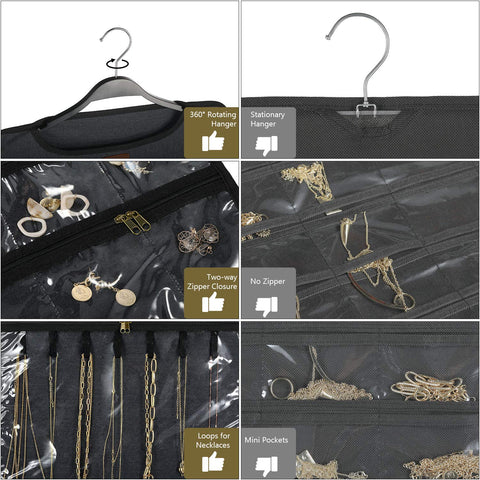 SMRITI transparent pockets detail showing easy visibility benefit