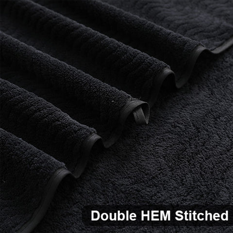 Smuge towel laid poolside showing large coverage and quick-dry benefit