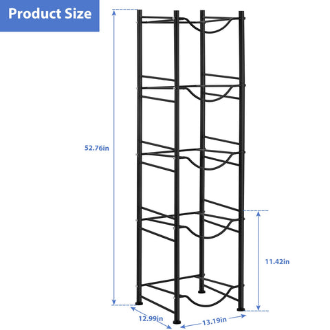 smusei top tier horizontal jug detail showing secure cradle support
