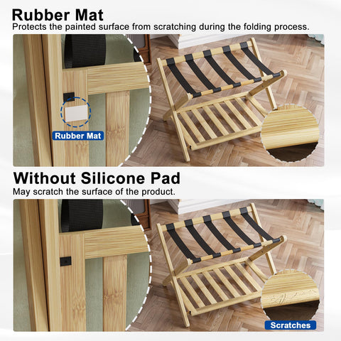 Smuxee folded flat under bed showing compact storage and space saving