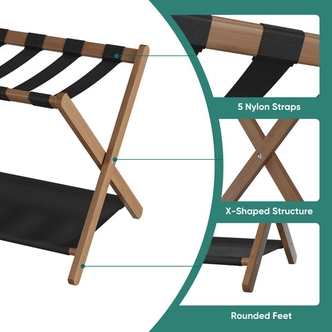 Smuxee folded rack stored under bed demonstrating compact space-saving