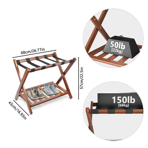 Smuxee lower shelf with shoes showing extra storage and organization benefit