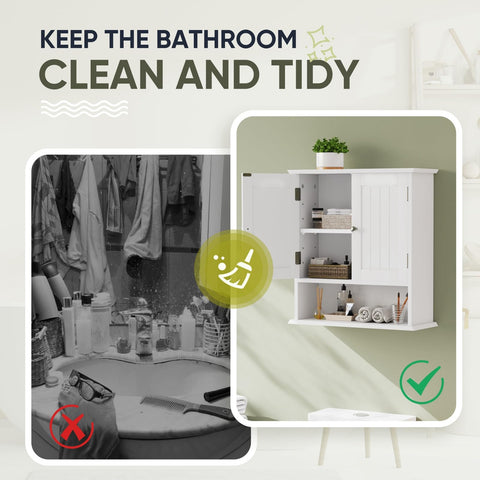 Smuxee cabinet next to toilet to show size and spatial savings