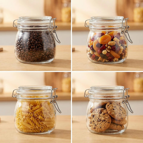 Snaiio jar filled with jam showing suitability for canning and gifting