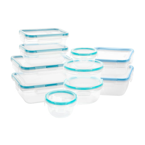 Snapware front packaging showing 10-pack set and mixed sizes for organized storage
