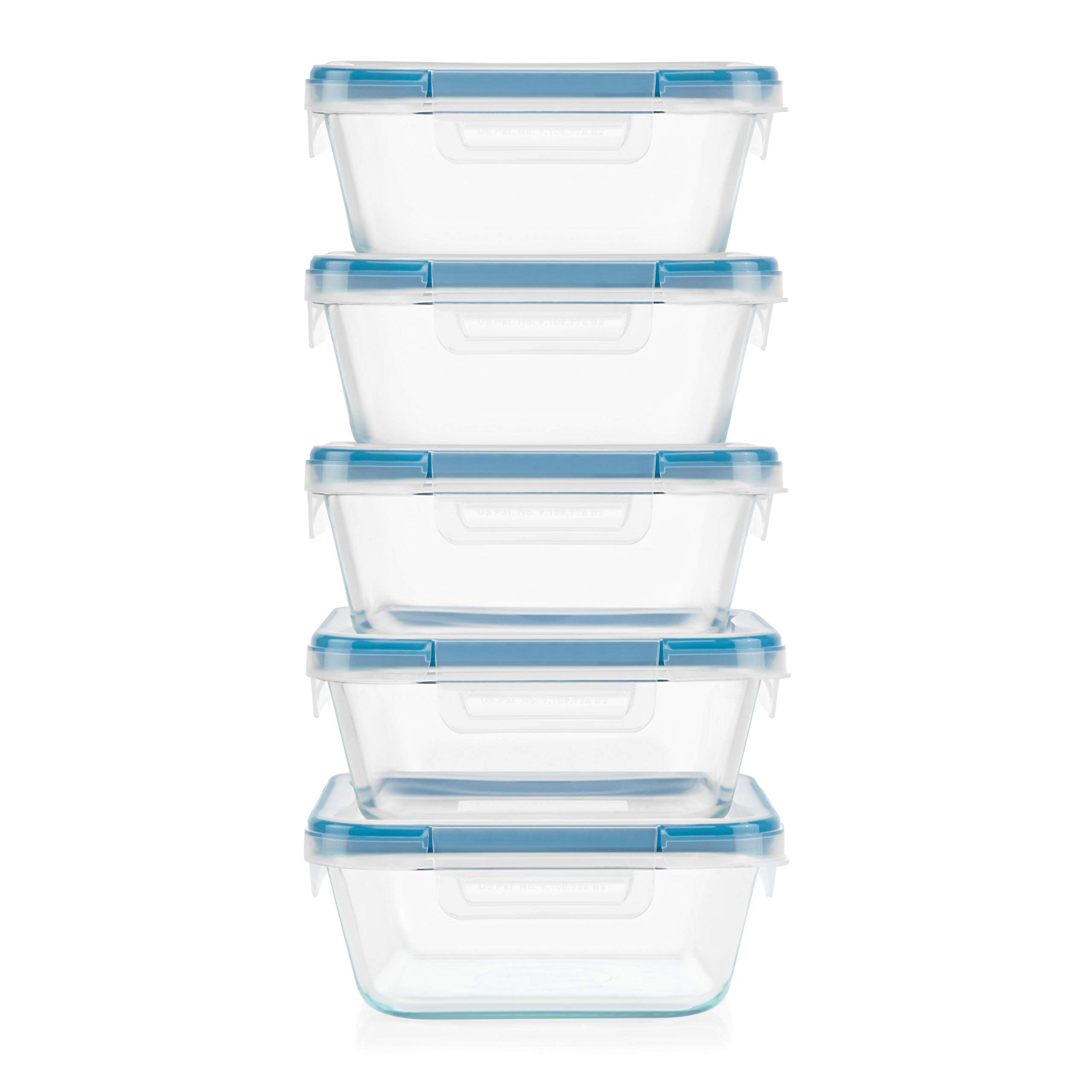 Snapware held in hand for size comparison and portion guidance