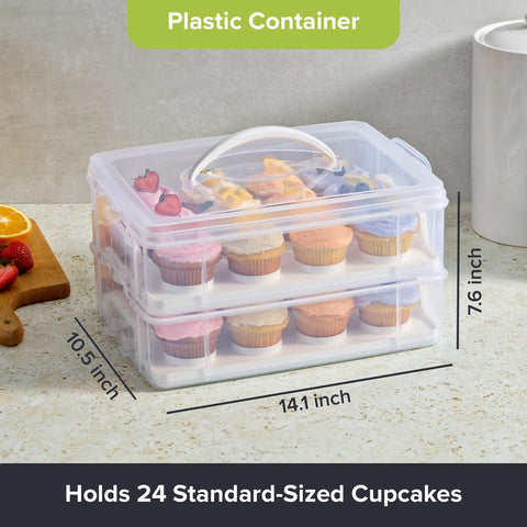 Snapware top view displaying reversible inserts, offers flexible storage