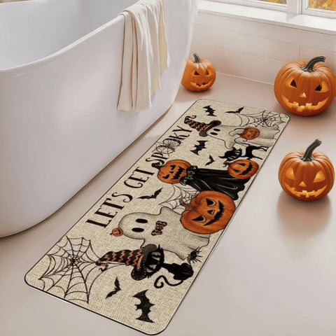 Snazzikid folded mats illustrating low-profile design and easy seasonal storage between uses