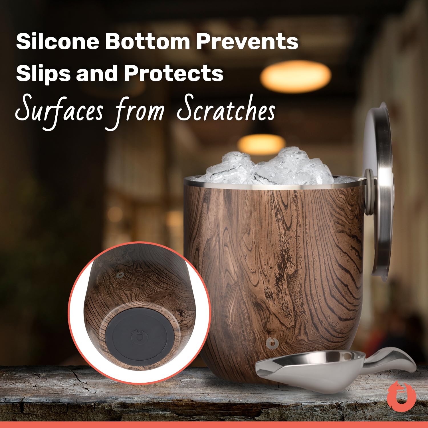 Snowfox Plus in use on a bar cart demonstrating stylish service and convenience