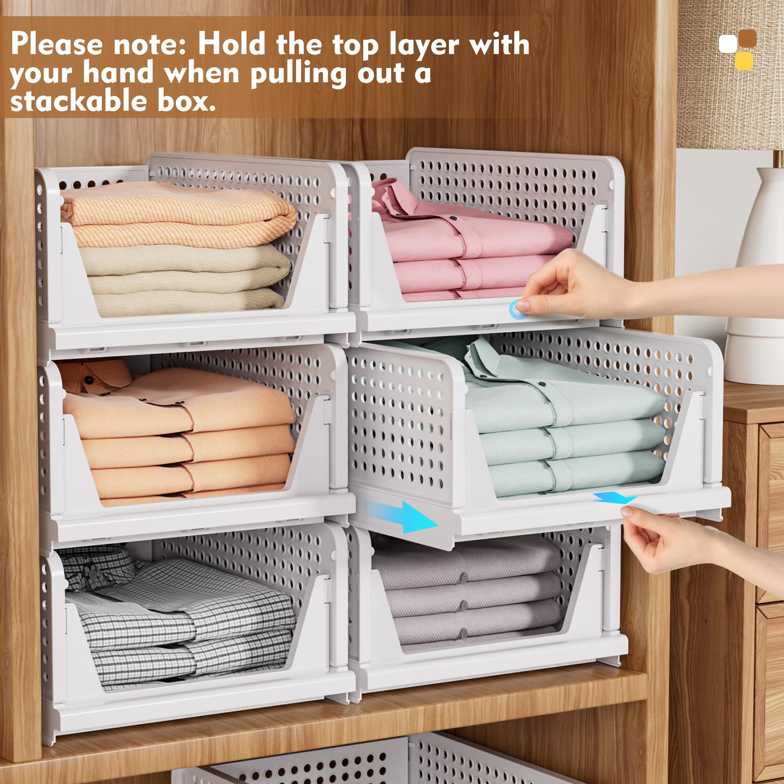 SNSLXH size comparison beside folded towels showing real dimensions