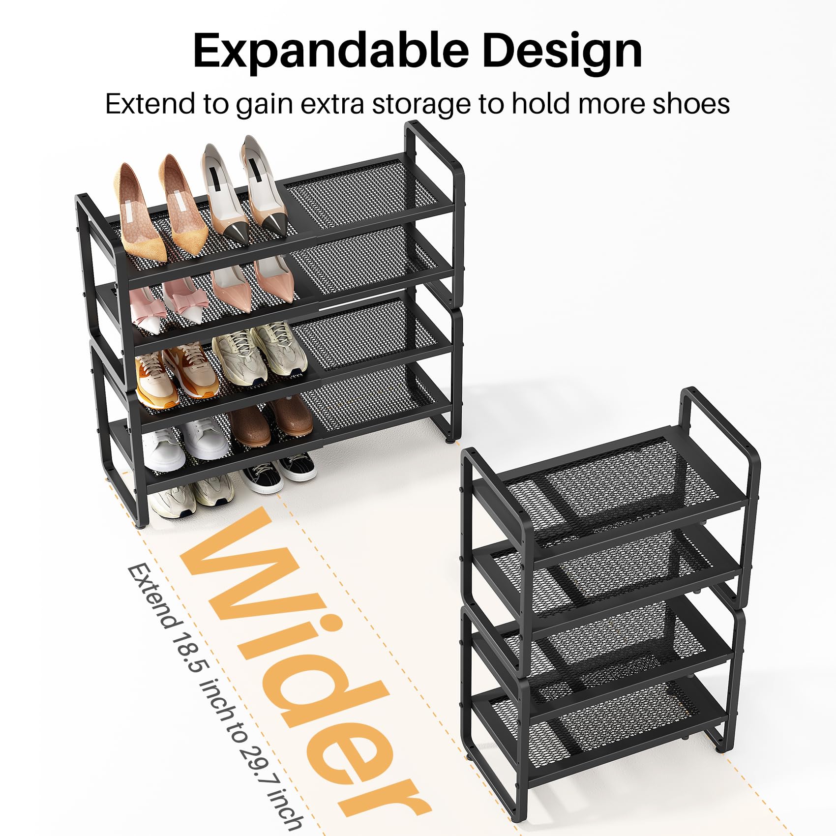 SNTD adjustable height demo showing boot clearance benefit
